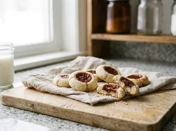 Biscoitos caseiros com goiabada